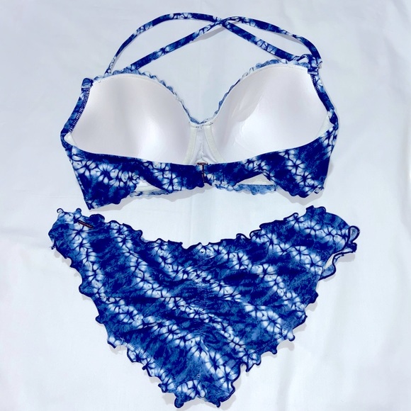 Victoria’s Secret 2 Piece Bikini Top 36D & Bottoms Medium - Picture 3 of 12